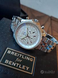 Breitling Bentley Motors 6.75 Speed Sport 'Silve