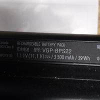 batteria sony li-ion VGP-BPS22