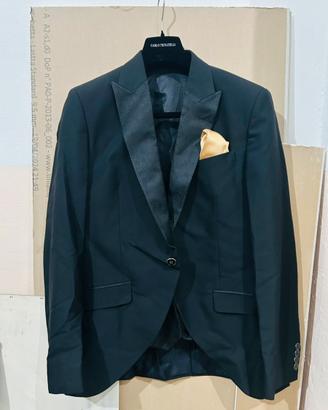 Abito da sposo/cerimonia nero elegante