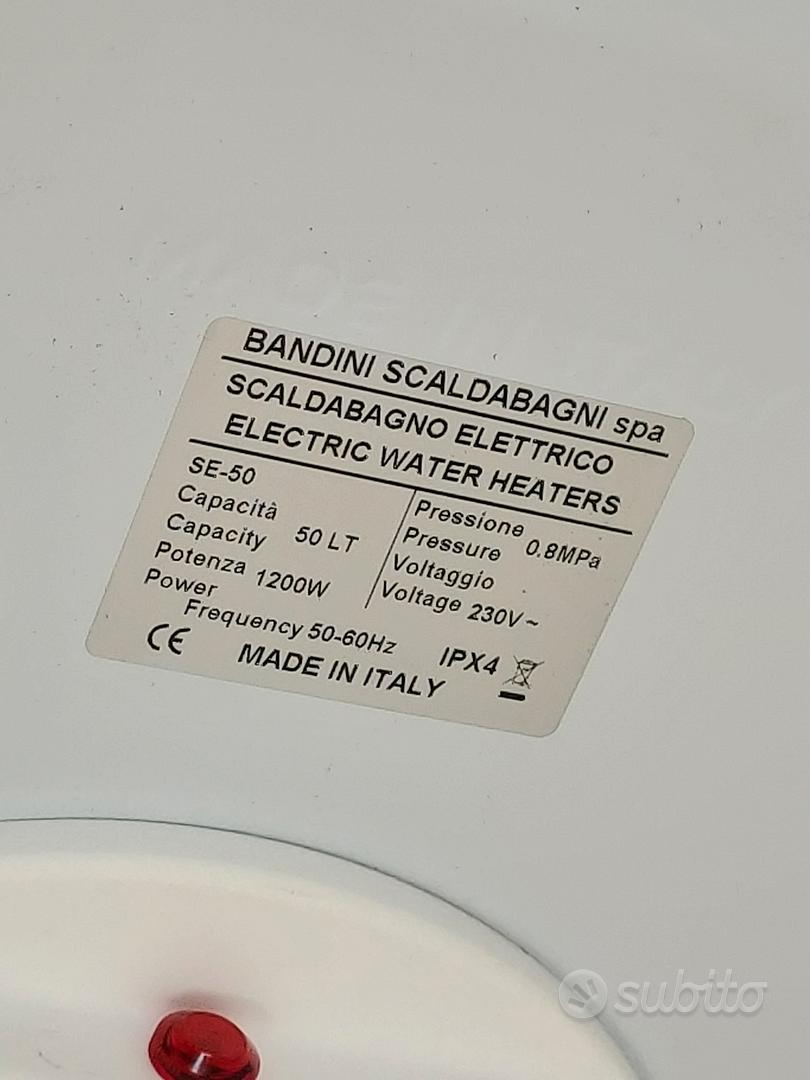 Bandini-Braun - Scaldabagno Verticale Da 50 Litri Termoelettrico