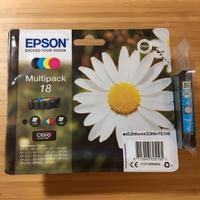 MULTIPACK 18 Epson + 1 CIANO NUOVI e ORIGINALI