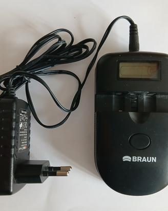 Carica batterie Braun per stilo,ministilo e litio