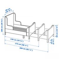 Letto allungabile Busunge Ikea