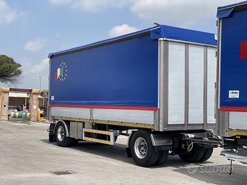 Rimorchio bartoletti centina acciaio mt 7.48 2001