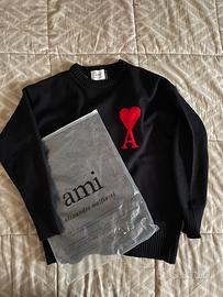 Maglione Ami Paris nero