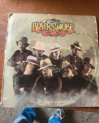 Disco vinile blackout smoke