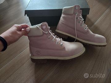 Scarpe Timberland rosa originali num 38