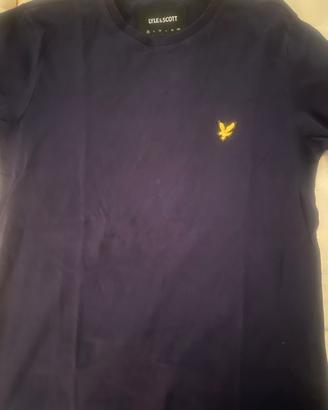 T shirt blu Lyle & Scott