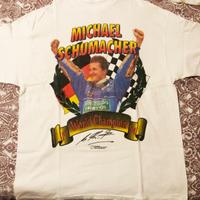 Maglietta vintage Michael Schumacher F1 World Cham