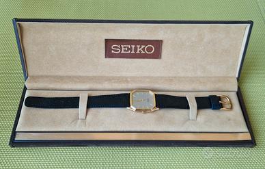 Orologio Seiko Tank Octagon 7431-5090 NOS Full Set