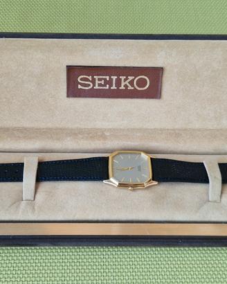 Orologio Seiko Tank Octagon 7431-5090 NOS Full Set