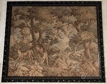 Arazzo d'Arredo con Imponente Cornice d'Epoca