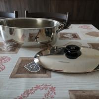 Tegame ovale AMC acciaio inox per pesce/arrosti