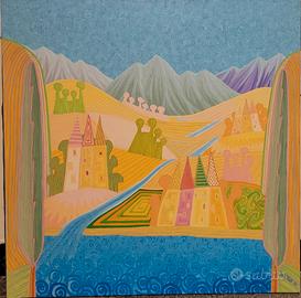 Quadro Luca Dall'Olio 60x60