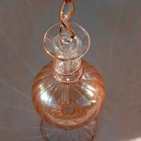 portaprofumo vintage vetro soffiato Murano 