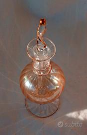 portaprofumo vintage vetro soffiato Murano 