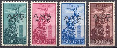 TRIESTE A 1948 - Serie MNH Aerea CERTIFICATA WXJ