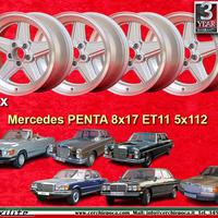4 pz cerchi Mercedes Penta 8x17 ET11 5x112