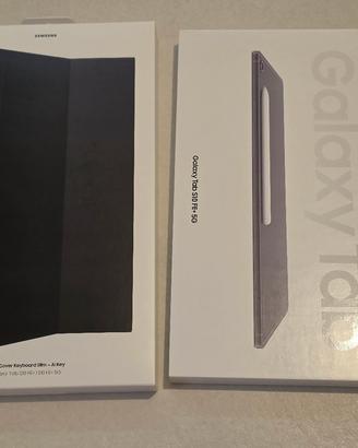 SAMSUNG TAB S10FE+ 5g 256GB nuovo cover originale.