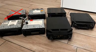 Lotto di 6 autoradio vintage