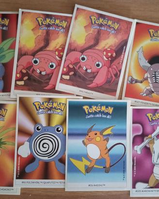 Carte Pokémon vintage Dunklin anni 90 