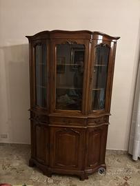 Vetrina Mobile Legno Barocco