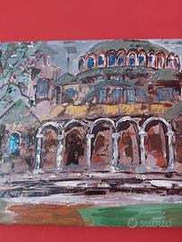 Quadro su tela in acrilico 25x30 