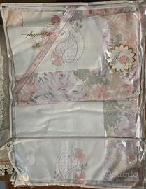 Set Letto Matrimoniale ricamato a mano