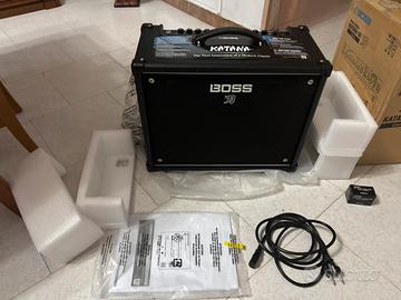Amplificatore Boss Katana 50 GEN3 con bluetooth