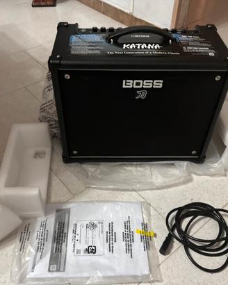 Amplificatore Boss Katana 50 GEN3 con bluetooth