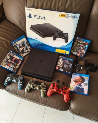 Sony PS4 slim nera 500 gb