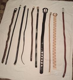 Lotto cinture donna: 10 pezzi