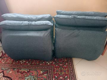 Poltrone blu per meditazione 