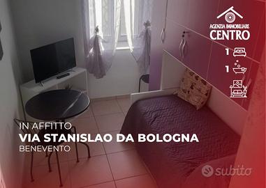 Bilocale arredato con letto singolo