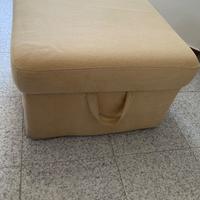 pouf-poggiapiedi con contenitore