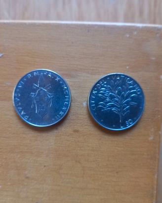 50 lire Vaticano - 1972