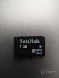 Memoria MICRO SD SanDisk 1GB Trans Flash NO HC