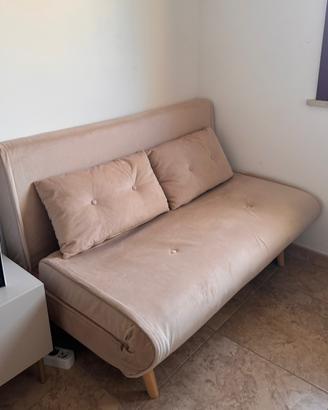 Divano Letto Beige