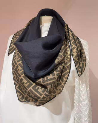 Foulard Fendi jacquard
