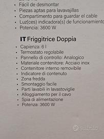 Friggitrice doppia Princess 6L 3600W – NUOVA 