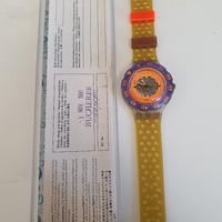 Swatch Scuba 200 "Deep Blue" (SDK103) 1991 – Set C