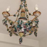 Lampadario vintage Giuseppe Mazzotti Albissola