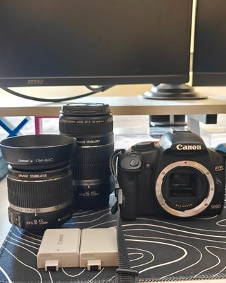 fotocamera+obbiettivo 