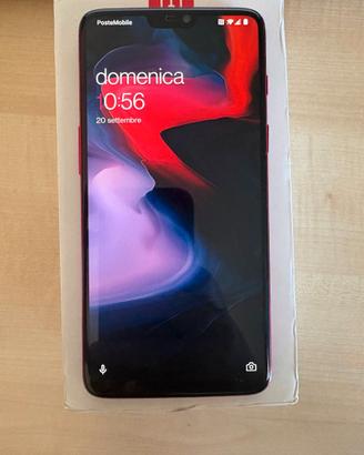ONEPLUS 6 ROSSO 8 GB RAM 128 GB A6003 RED