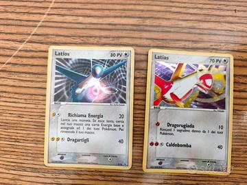 Carte Pokemon Latios e Latias 