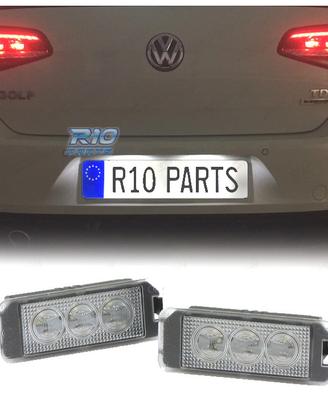 LUCI TARGA A LED VOLKSWAGEN VW GOLF IV V VI VII PA