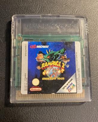Cassetta Rampage 2 per Game Boy Color