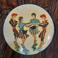 Piatto decorativo  in ceramica  Puigdemont con cop