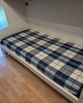 Letto singolo con letto estraibile + scrivania