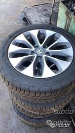 Cerchi in lega gommati honda 2014 r17